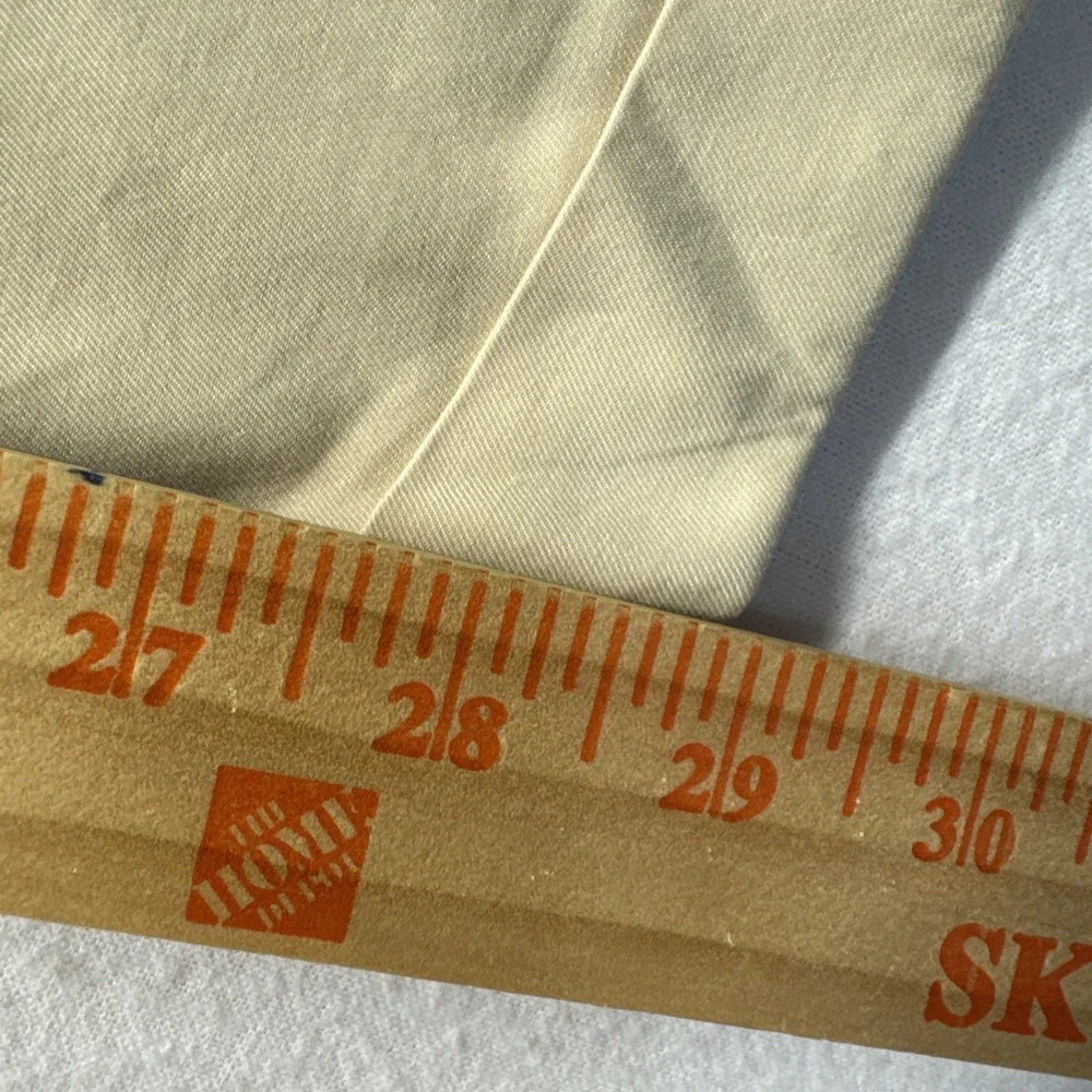 VTG Polo by Ralph Lauren Pastel Silk Cotton Pants 36*32(tag) fits 34*28 Cuffed